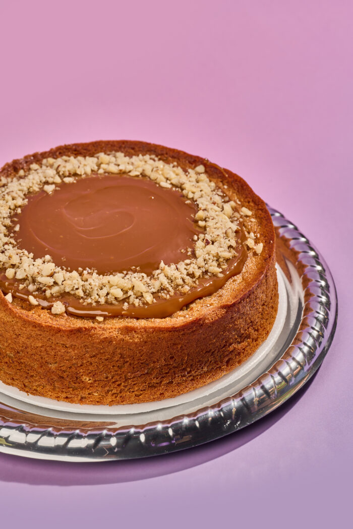 TORTA DE BANANO CON YOGURT GRIEGO